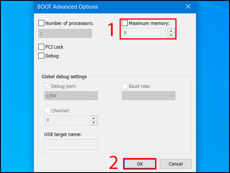 Vào lại BOOT Advanced Options khi không thành công